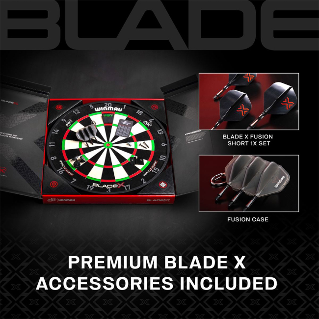 Winmau Blade X Pro Core PDC Steel-Dartboard